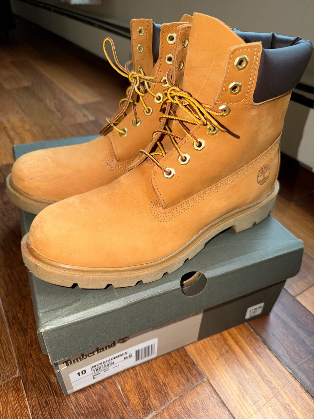 Timberland Wheat/Chestnut Nubuck Work Boots